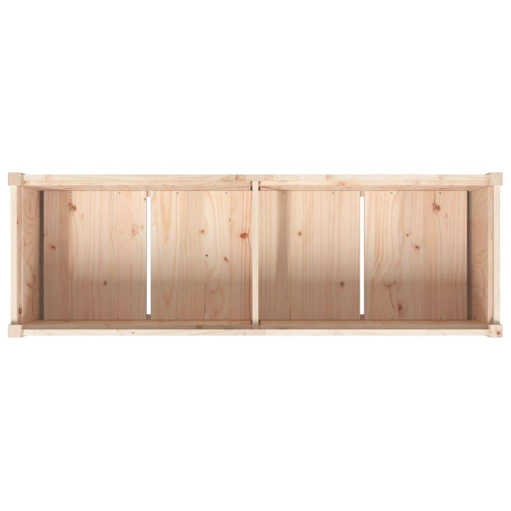 ComfortXL - Jardinière haute en bois de pin massif pour potager surélevé 150x50x70 cm – ComfortXL Outdoor Living - Image 8