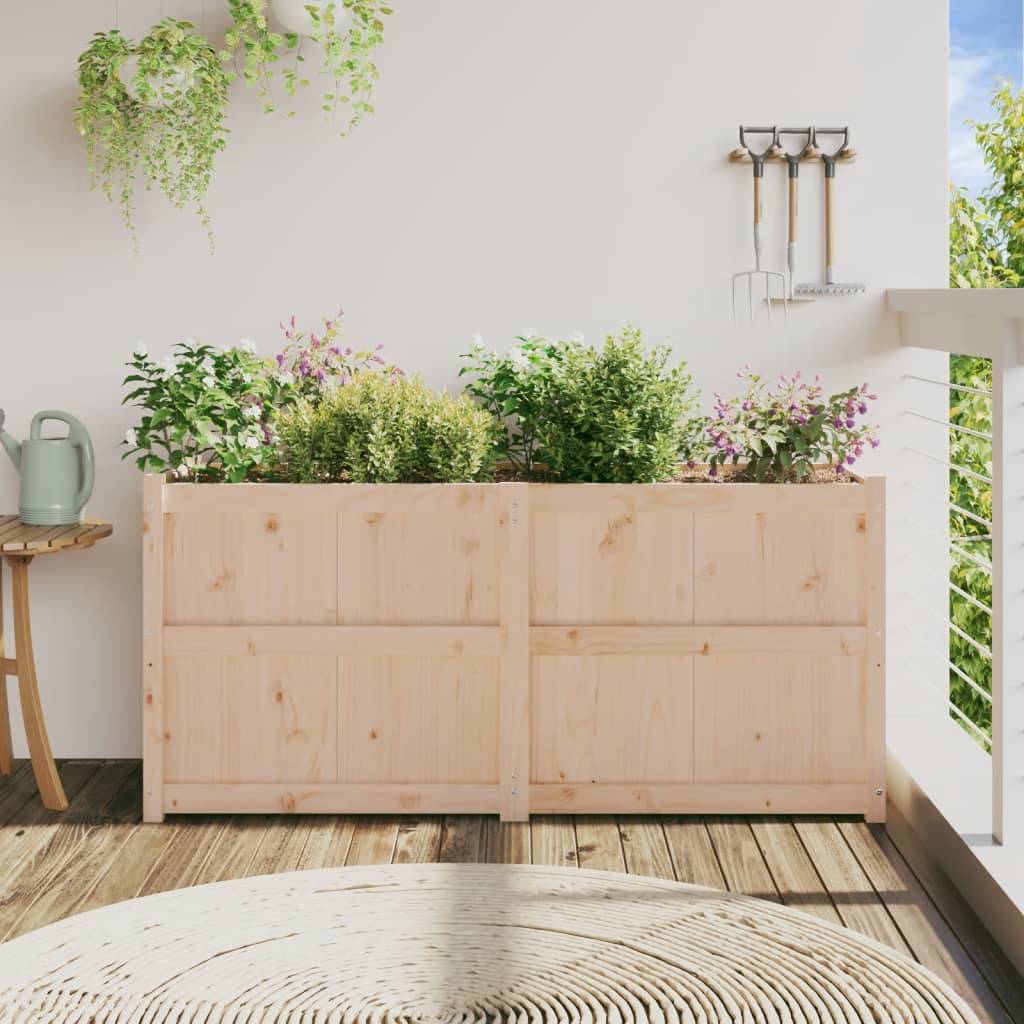 ComfortXL - Jardinière haute en bois de pin massif pour potager surélevé 150x50x70 cm – ComfortXL Outdoor Living - Image 3