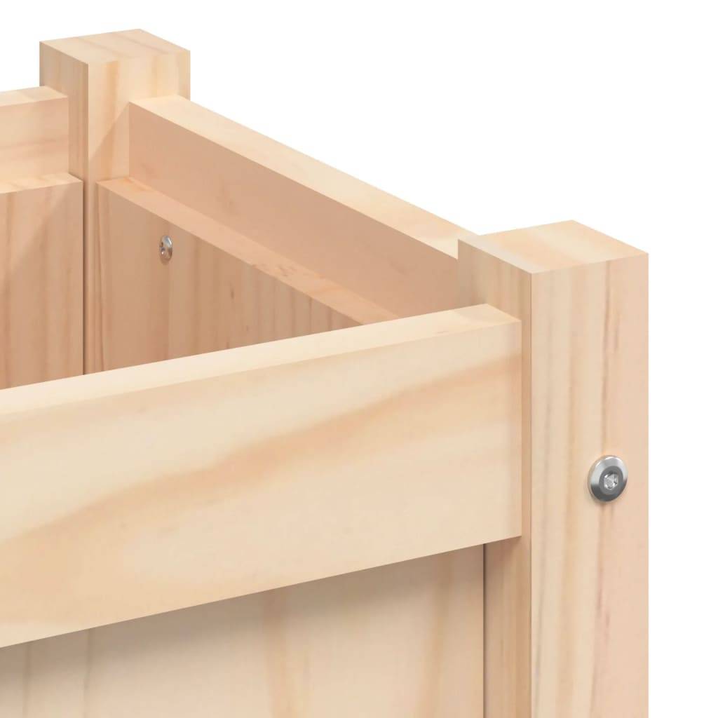 ComfortXL - Jardinière haute en bois de pin massif pour potager surélevé 150x50x70 cm – ComfortXL Outdoor Living - Image 9
