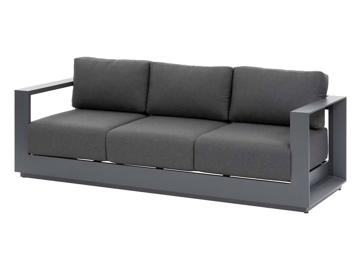 Hesperide - Salon de jardin en aluminium Allure graphite 5 places + housse de protection - Hespéride - Image 5