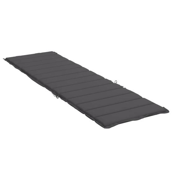 PANGIVO - Coussin de chaise longue tissu oxford anthracite 200 x 70 x 3 cm - PANGIVO - Image 4