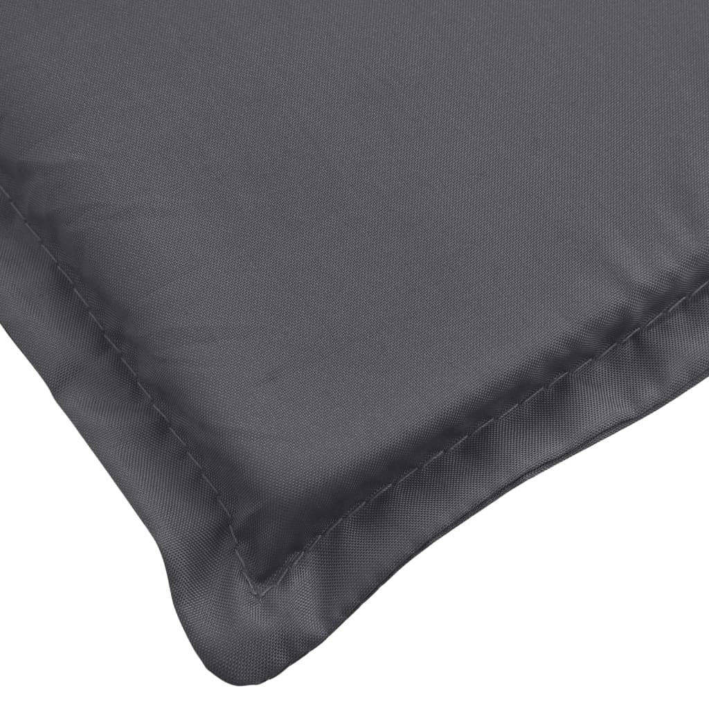 PANGIVO - Coussin de chaise longue tissu oxford anthracite 200 x 70 x 3 cm - PANGIVO - Image 7