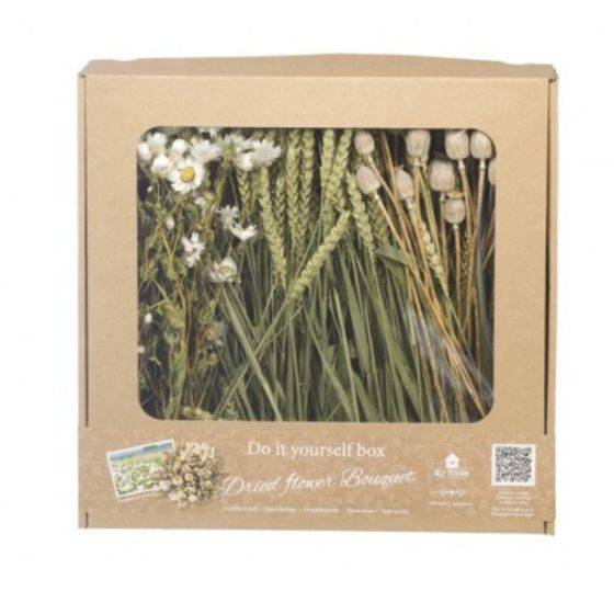 Naturalys - Naturalys - Kit à composer - Bouquet de fleurs séchées - Blanc - Imagen 1