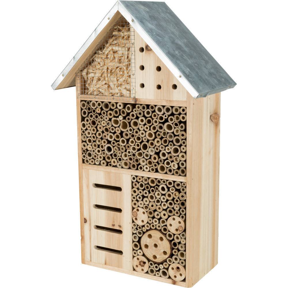 Trixie - Hôtel pour insectes 29 x 16 x Hauteur 49 cm, insectes. - Imagen 1