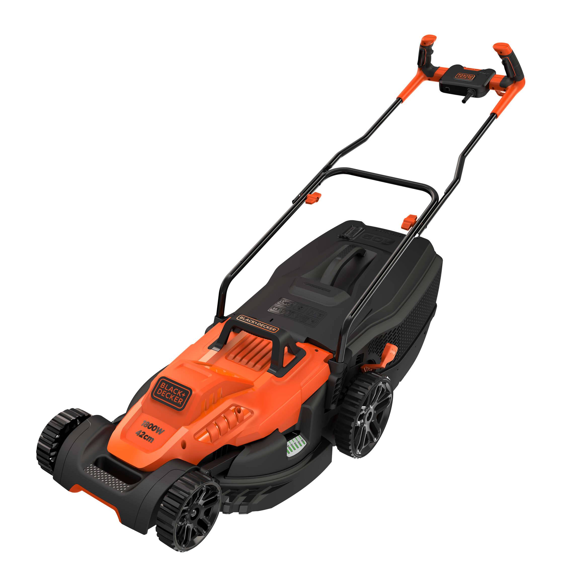 Black & Decker - Tondeuse filaire 1600W 38cm bac 45L - Image 2
