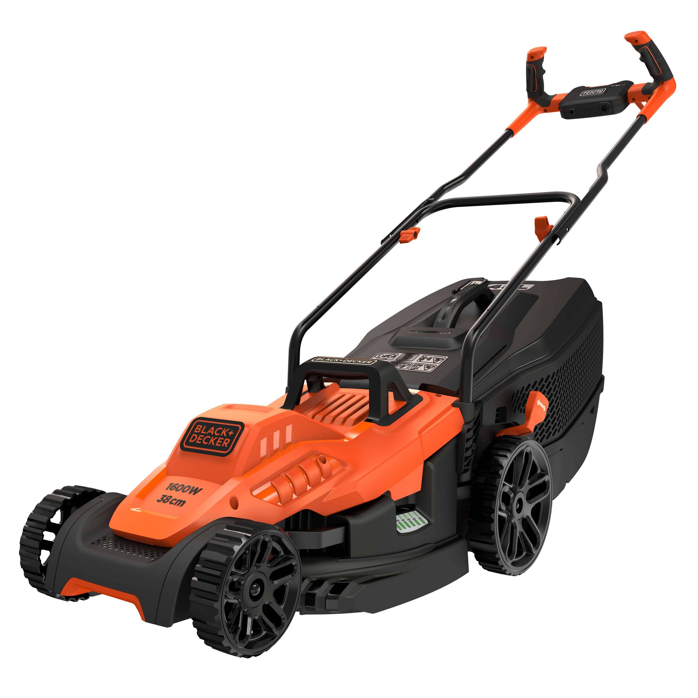 Black & Decker - Tondeuse filaire 1600W 38cm bac 45L - Image 3
