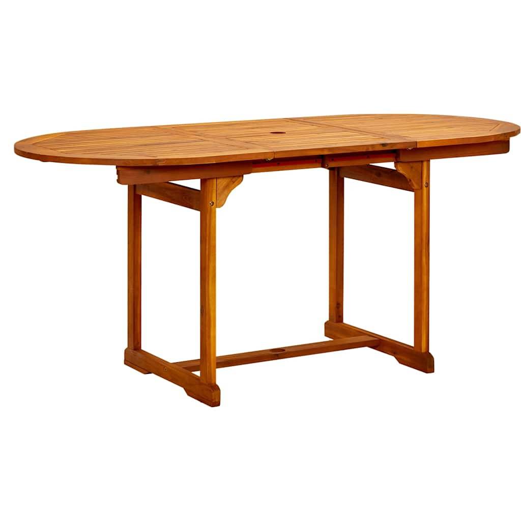 Vidaxl - Ensemble à manger de jardin 7 pcs Bois d'acacia massif 120-170 cm vidaXL 3079644 - Image 5