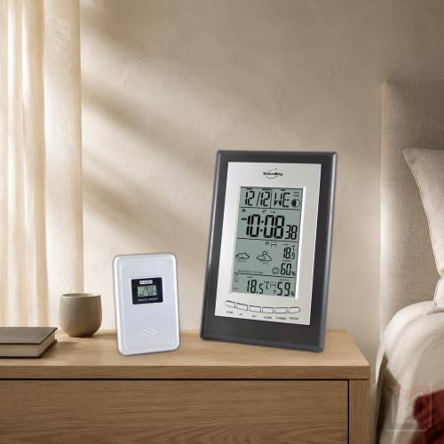 Inovalley - Station météo écran LCD complète radio-pilotée - Image 4