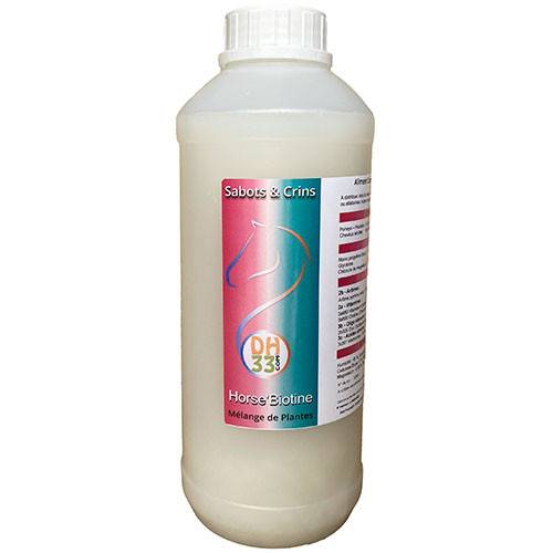 Horse'Biotine Liquide 1L - Source de  Biotine Cheval DISTRI'HORSE33 - Imagen 2