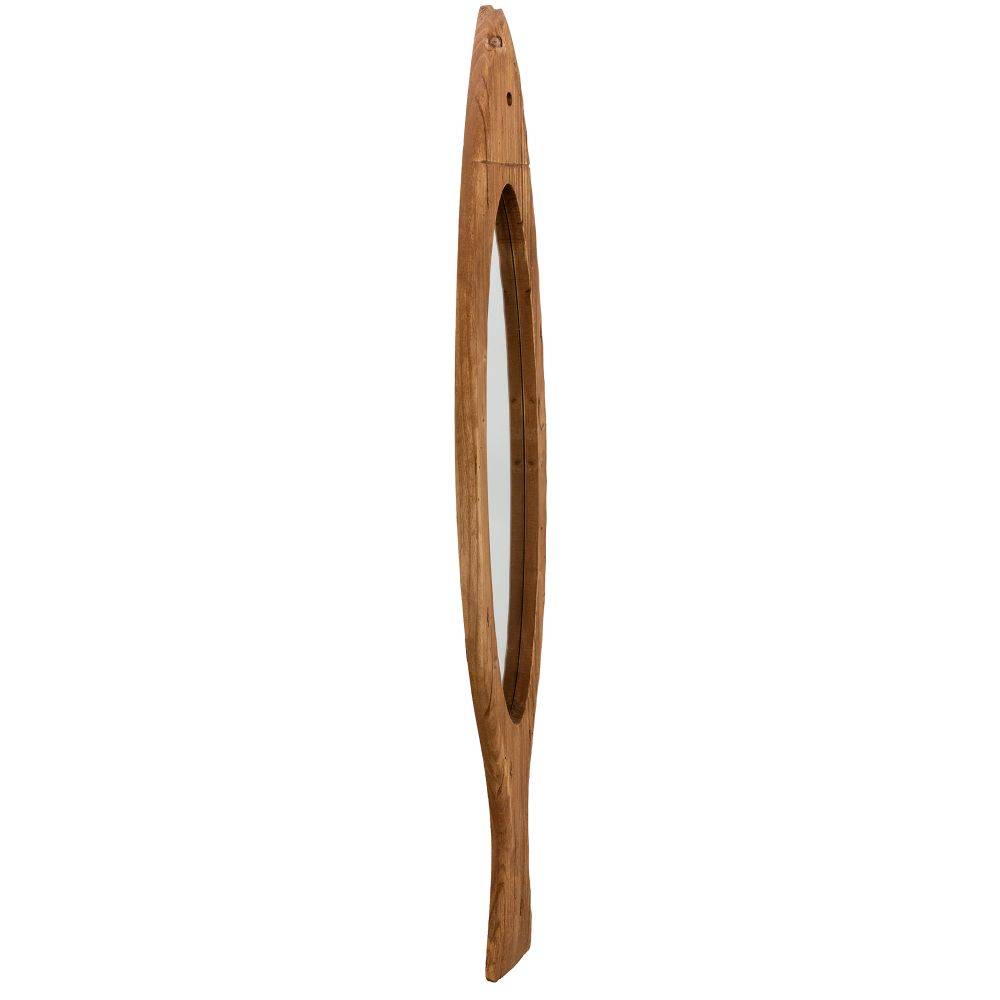 Aubry Gaspard - Miroir poisson en bois recyclé Grand modèle - Imagen 2