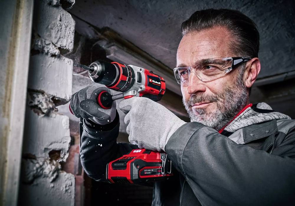 Einhell - Perceuse-visseuse percussion TP-CD 18/80 Li-i BL (2x2,0 Ah) - 18V - brushless - 80Nm - 2 vitesses Einhell - Image 3