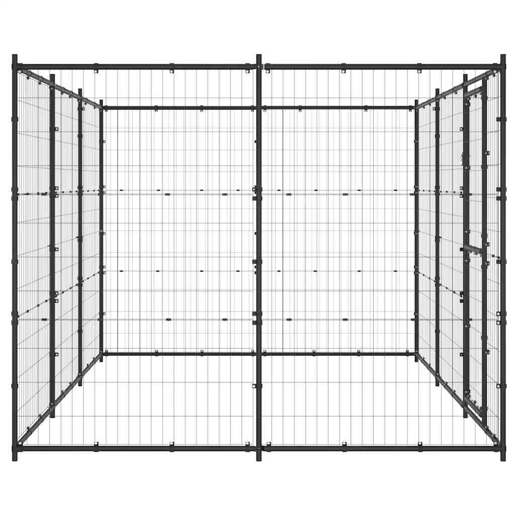Vidaxl - Chenil extérieur Acier 7,26 m² vidaXL 3082298 - Imagen 7