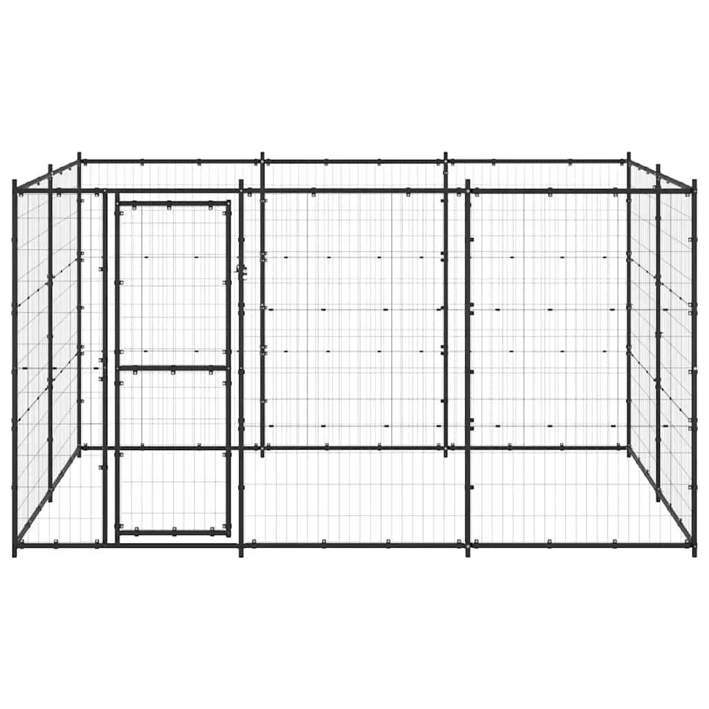 Vidaxl - Chenil extérieur Acier 7,26 m² vidaXL 3082298 - Imagen 5