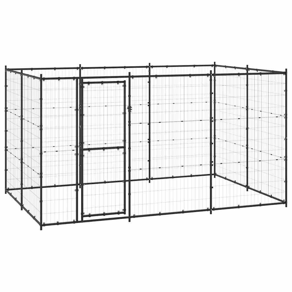 Vidaxl - Chenil extérieur Acier 7,26 m² vidaXL 3082298 - Imagen 2