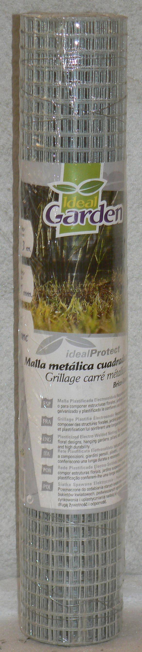 Centrale Brico - Grillage pour animaux soudé blanc, H.0.5 x L.3 m, maille H.12 x l.12.7 mm Centrale Brico