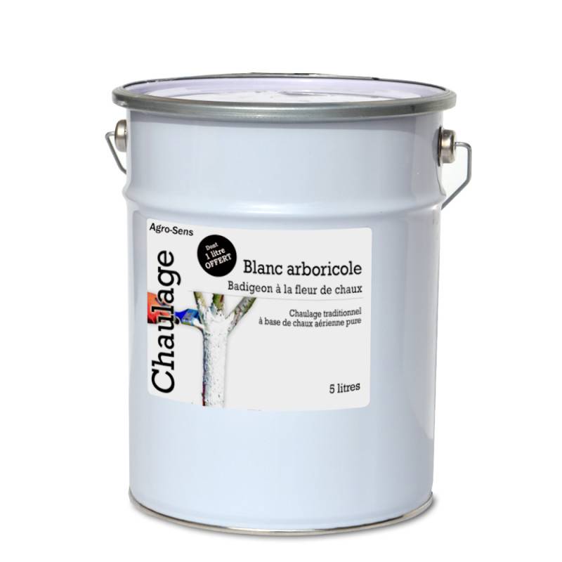 Blanc arboricole à la chaux pure 5 litres - Agro Sens - Image 1
