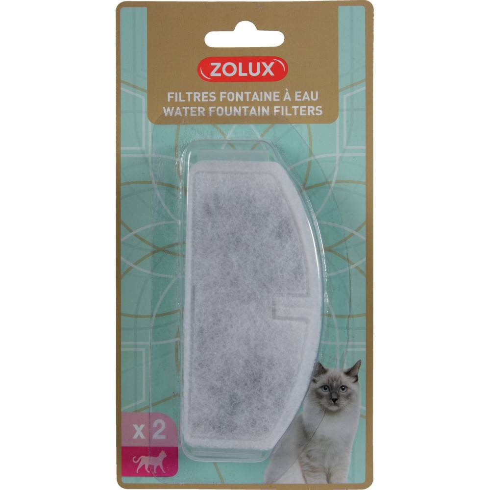 Filtres de rechange pour la fontaine Zolux 2 litres. - Imagen 2