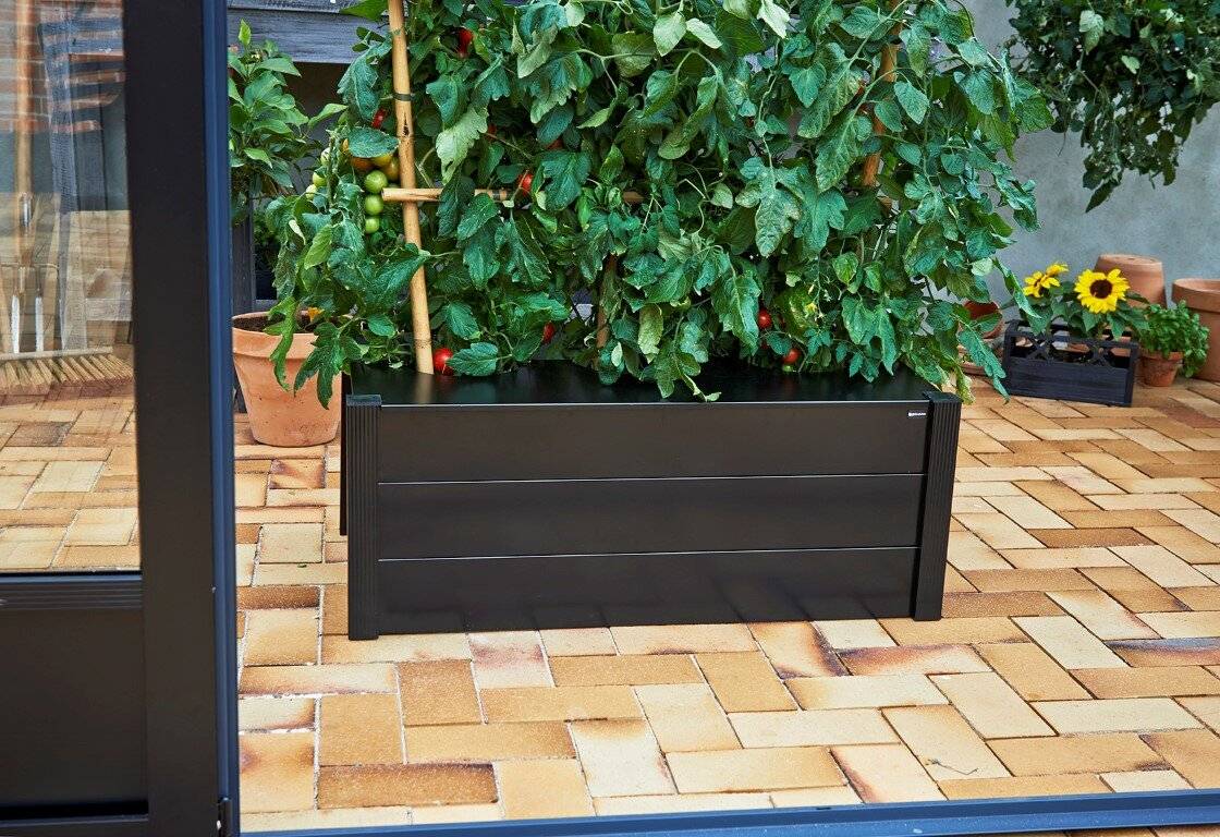 Juliana - Jardinière à réserve d'eau pour auto-arrosage - Image 3
