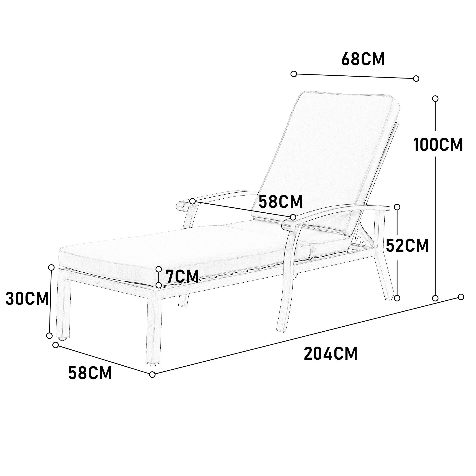 Bain De Soleil Avec Dossier 5 Positions - Lit Camping Portable Chaise Longue Jardin Piscine Bleu