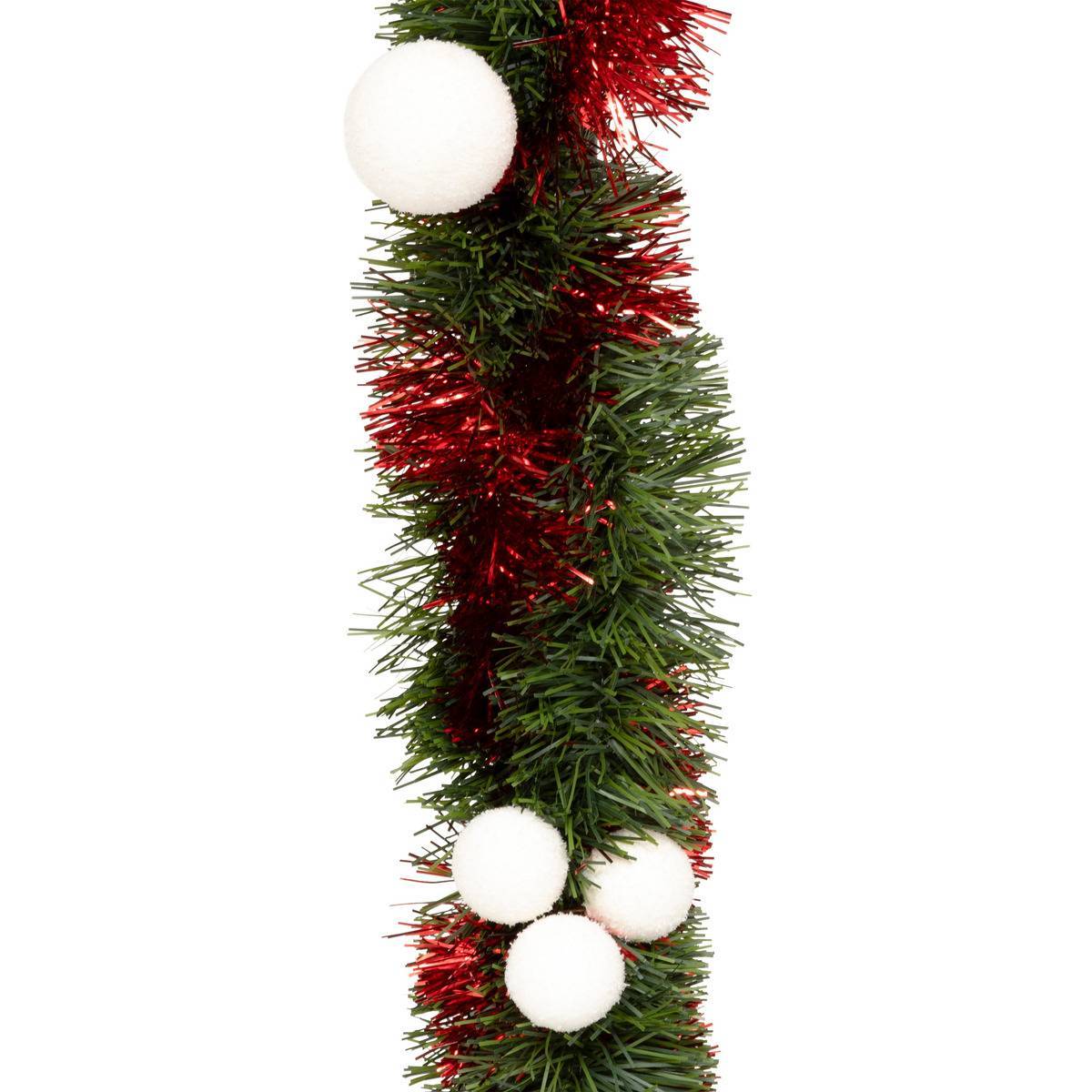 Feeric Christmas - Guirlande de Noël verte et rouge/blanc grand format 100 x 5 x 2,7 m - Feeric Lights & Christmas - Image 2