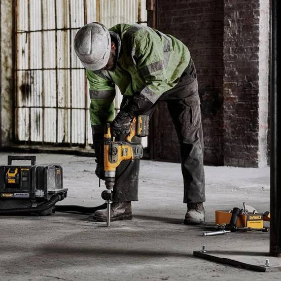 Perforateur-Burineur SDS-PLUS SANS FIL - FLEXVOLT - 4,5 J - DEWALT - sans batterie, ni chargeur - TSTACK - DCH416NT-XJ - Image 3