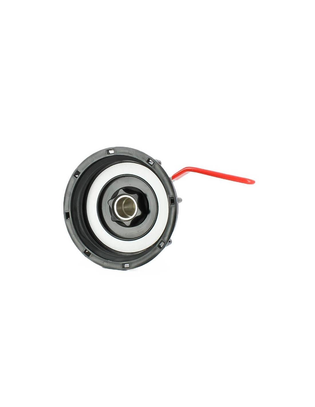 Raccord cuve eau S100X8 - Robinet laiton chromé 15 mm - Imagen 4