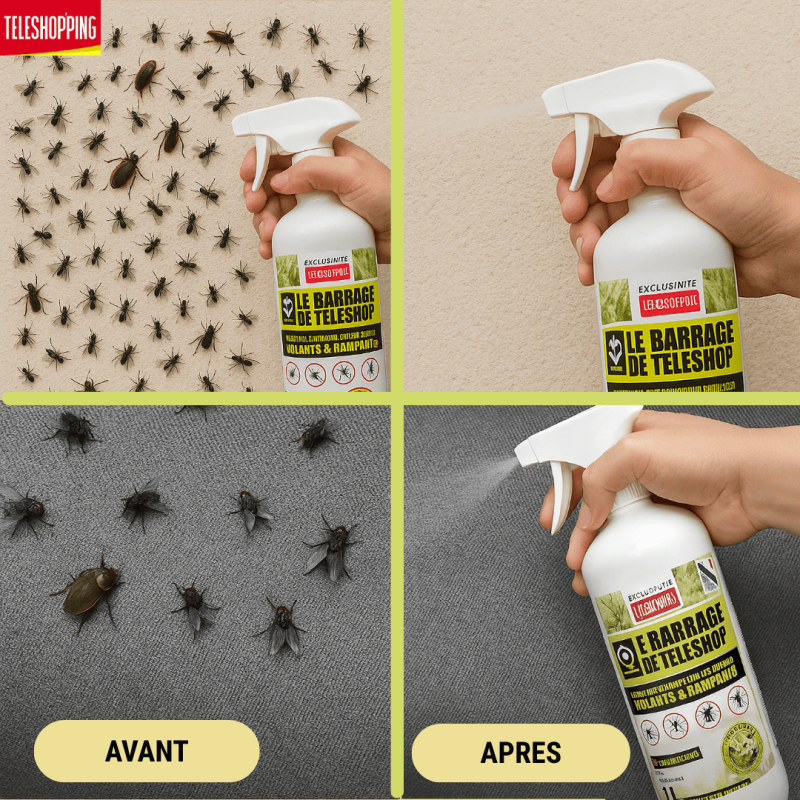 barrage aux insectes teleshopping | interieur & exterieur | spray fourmis | multi|insectes | anti pucerons plantes exterieur- VENTEO - Image 7