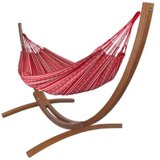 Tropical Hamac - Hamac sur pied Latino L Poligono Rouge - Tropical Hamac - Image 1