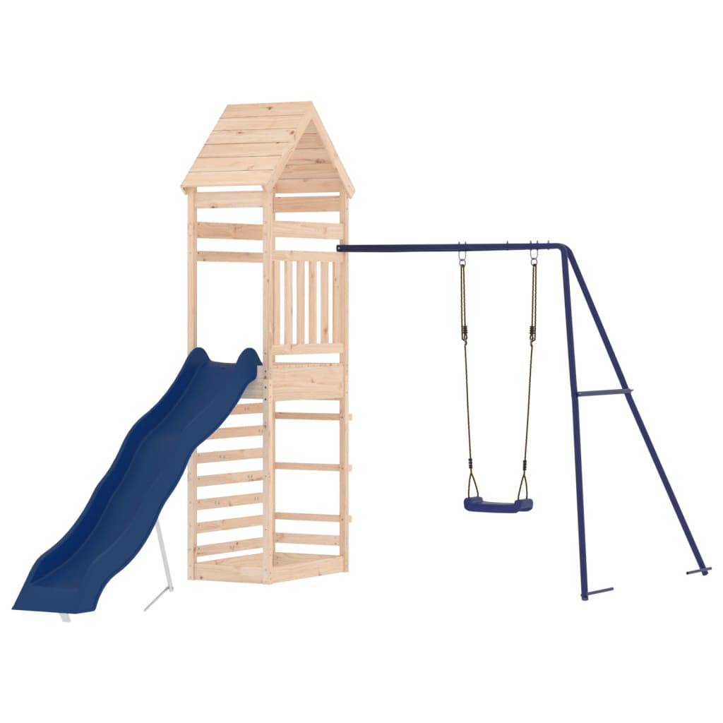 Helloshop26 - Aire de jeux d'extérieur 245 x 362 x 264 cm bois de pin massif - Imagen 1