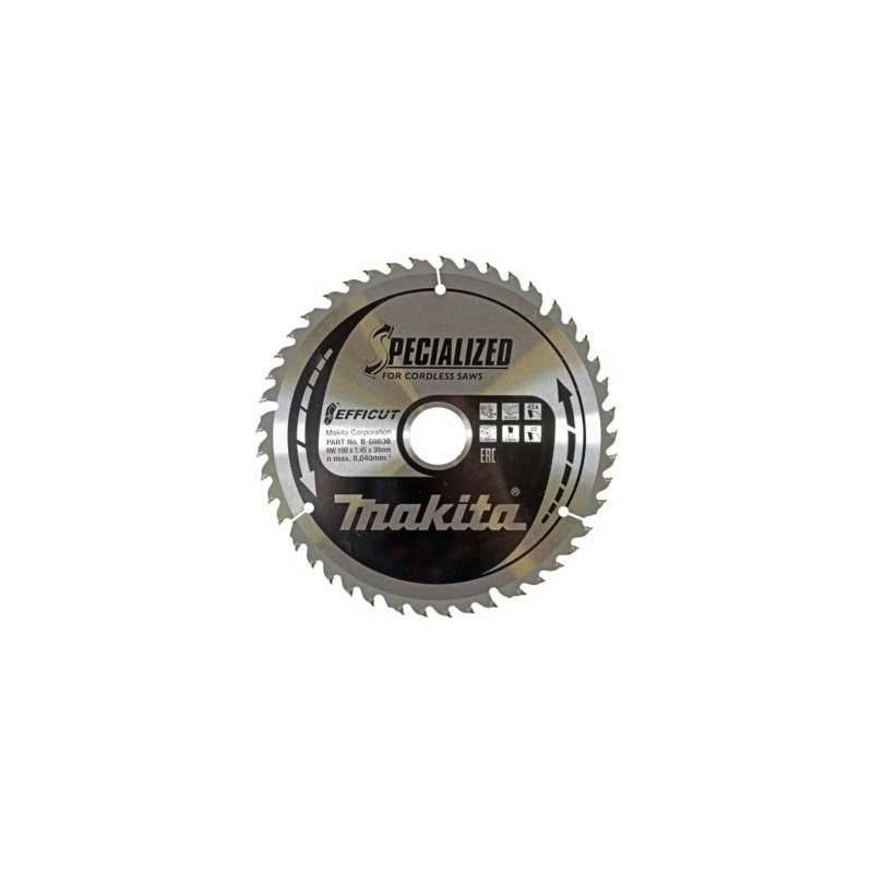 Makita - Lame de scie circulaire MAKITA B-68638 SPECIALIZED EFFICUT accu Ø190mm Makita