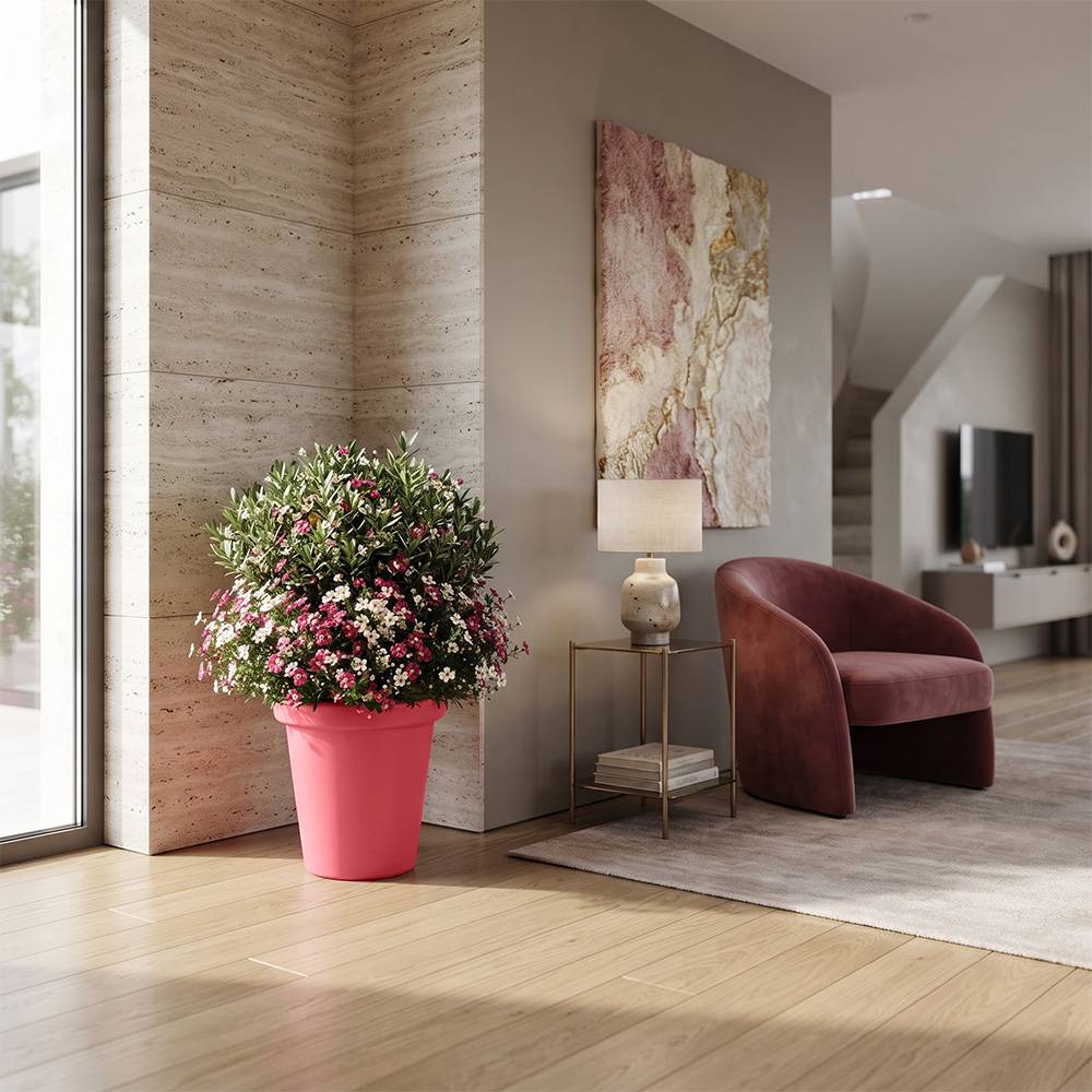 Pot de fleurs 75l delight - plast'up rotomoulage - Imagen 3
