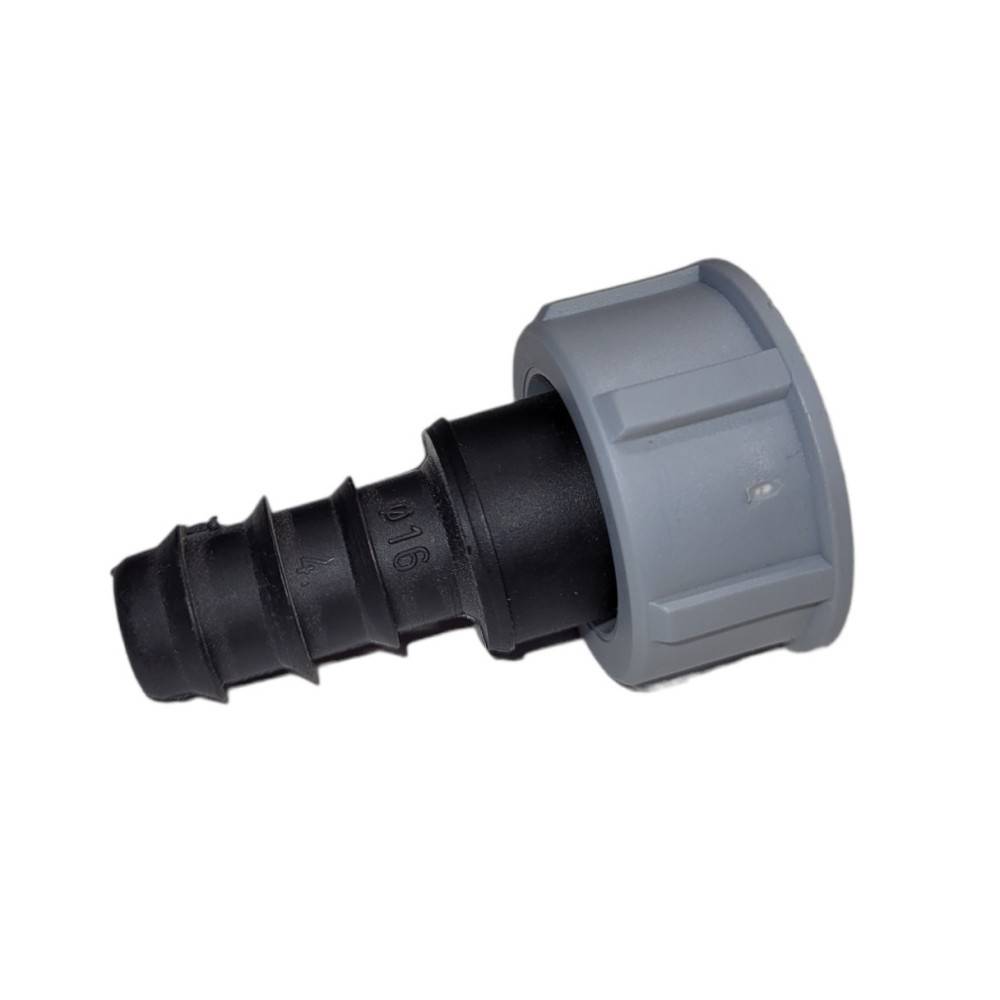 Raccord Départ cannelé 16 mm - Ecrou tournant 3/4 pouce - Imagen 1