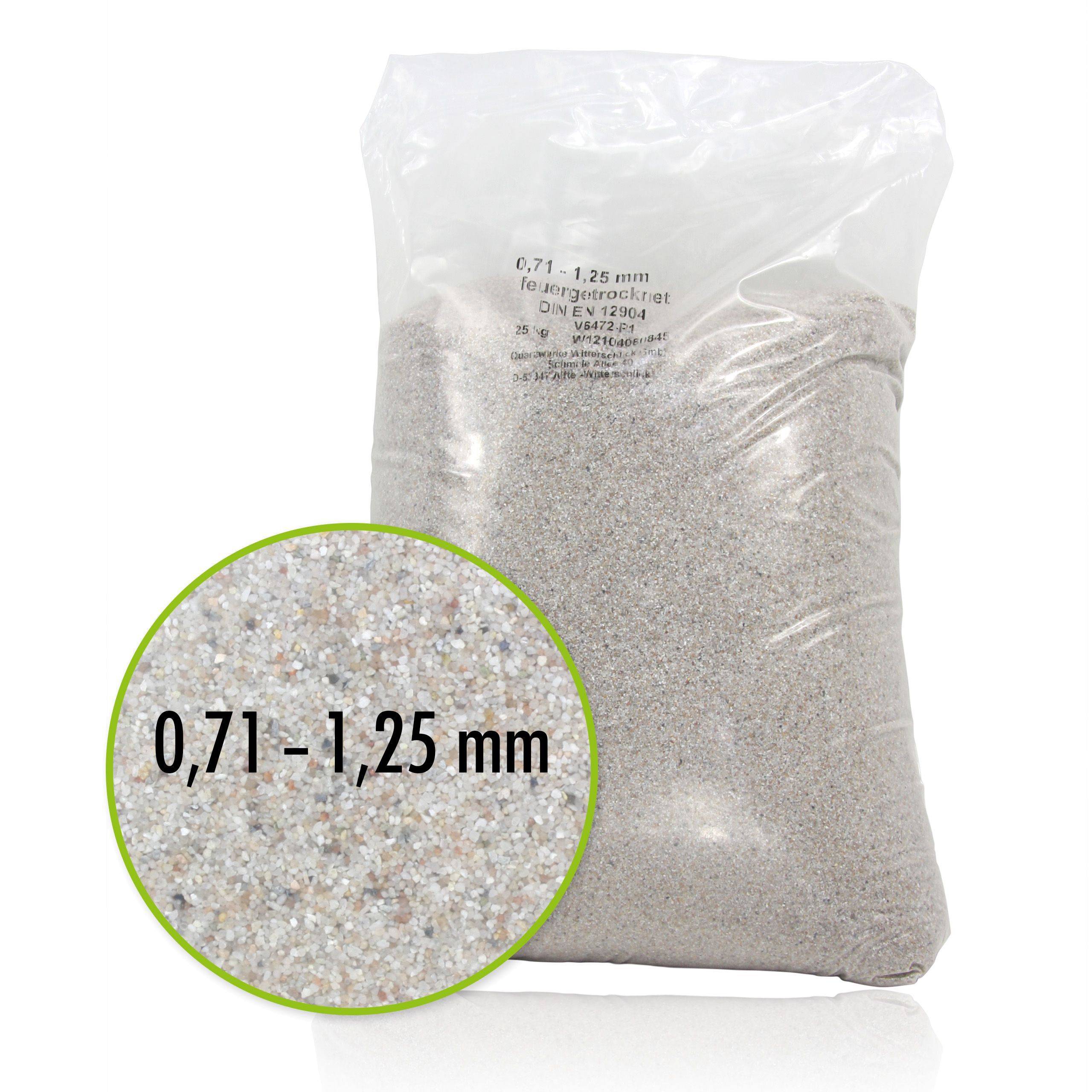 0,71-1,25mm Sable de quartz 25kg x 1 - Image 2