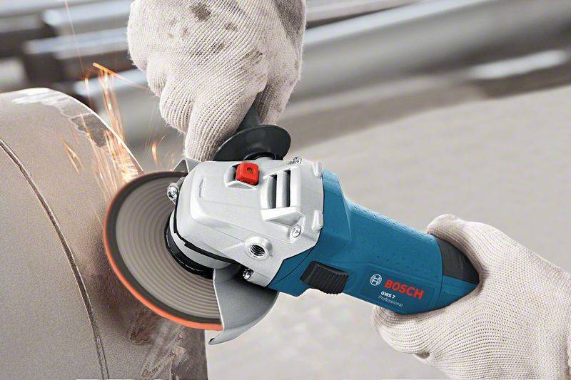Bosch Professional - Kit spécial carrelleur BOSCH - meuleuse GWS 7-125 + 2 disques diamant + 1 sac de transport - 06159975H2 - Imagen 9
