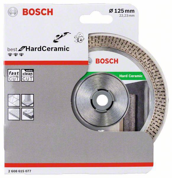 Bosch Professional - Kit spécial carrelleur BOSCH - meuleuse GWS 7-125 + 2 disques diamant + 1 sac de transport - 06159975H2 - Imagen 7