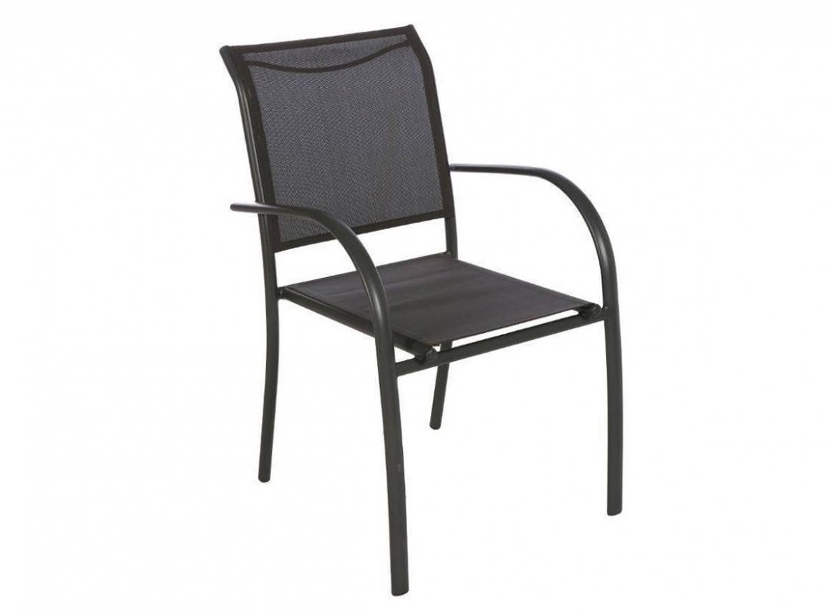 Hesperide - Ensemble repas table de jardin rectangulaire alu Piazza Graphite + 8 fauteuils Piazza - Hespéride - Imagen 4