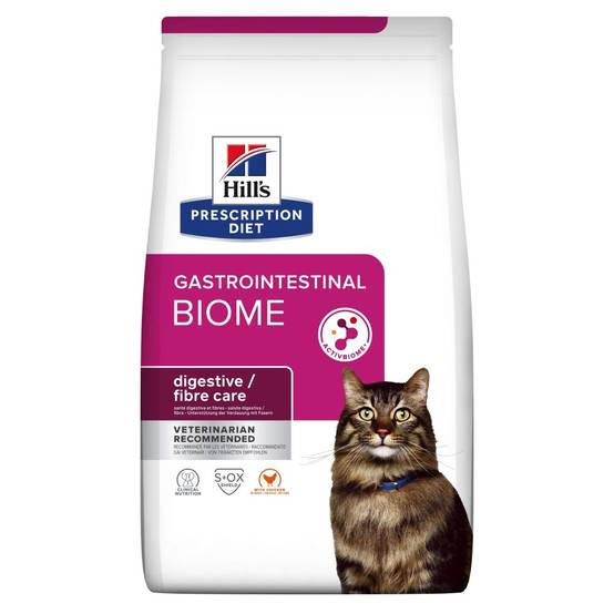 CROQUETTES CHAT ADULT PRESCRIPTION DIETS GASTROINTESTINAL BIOME - HILL'S 3 kg - Image 1