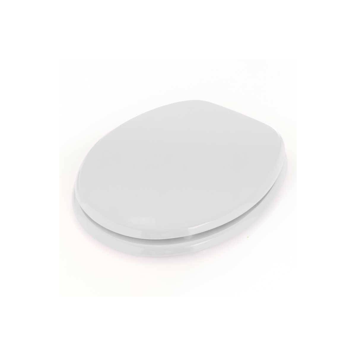Abattant WC en Bois "Bathroom" 43cm Blanc - Image 5