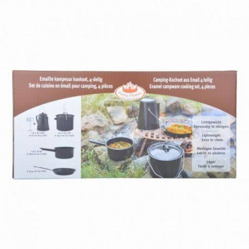 Esschert Design - Set de cuisine pour feu de camp et barbecue - Imagen 5