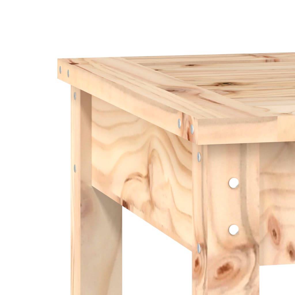 Helloshop26 - Banc de jardin meuble de patio d'extérieur terrasse à 2 places 159,5 x 44 x 45 cm bois massif de pin - Imagen 4
