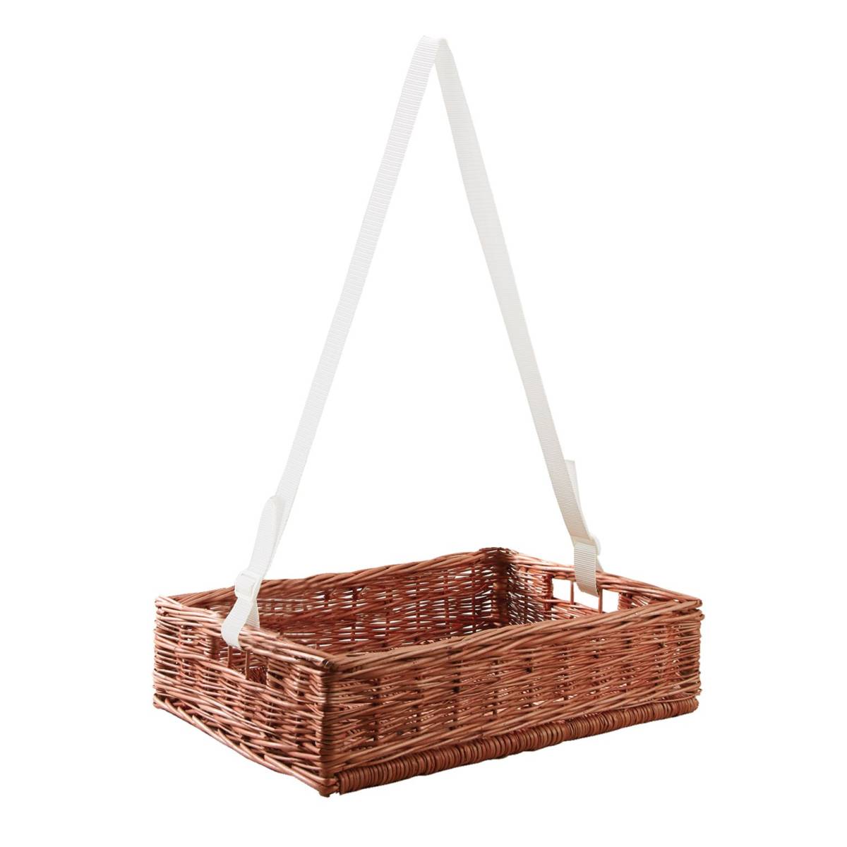 Aubry Gaspard - Panier ouvreuse cinéma en osier Avec sangle ajustable à poser - Imagen 1