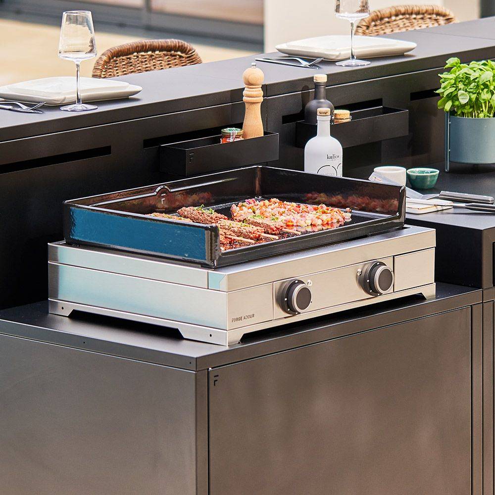 Forge Adour - Plancha électrique Modern 60 - Inox - Image 2