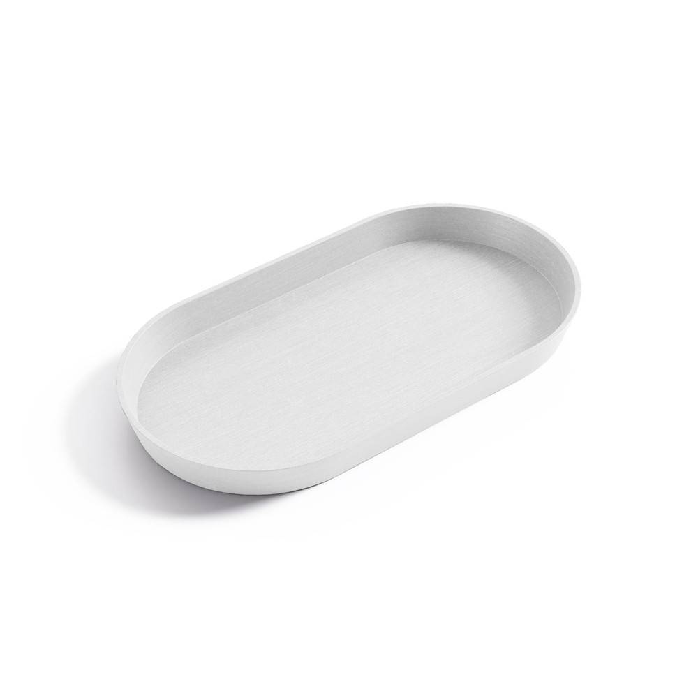Ecopots - Soucoupe à roulette 60 Pure White ECOPOTS