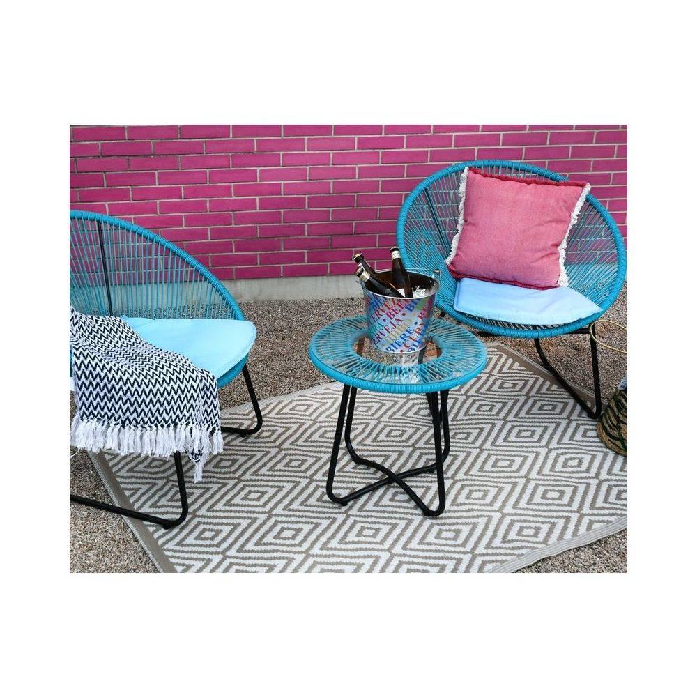 Aubry Gaspard - Coussin en coton avec franges Aubry Gaspard - Imagen 2