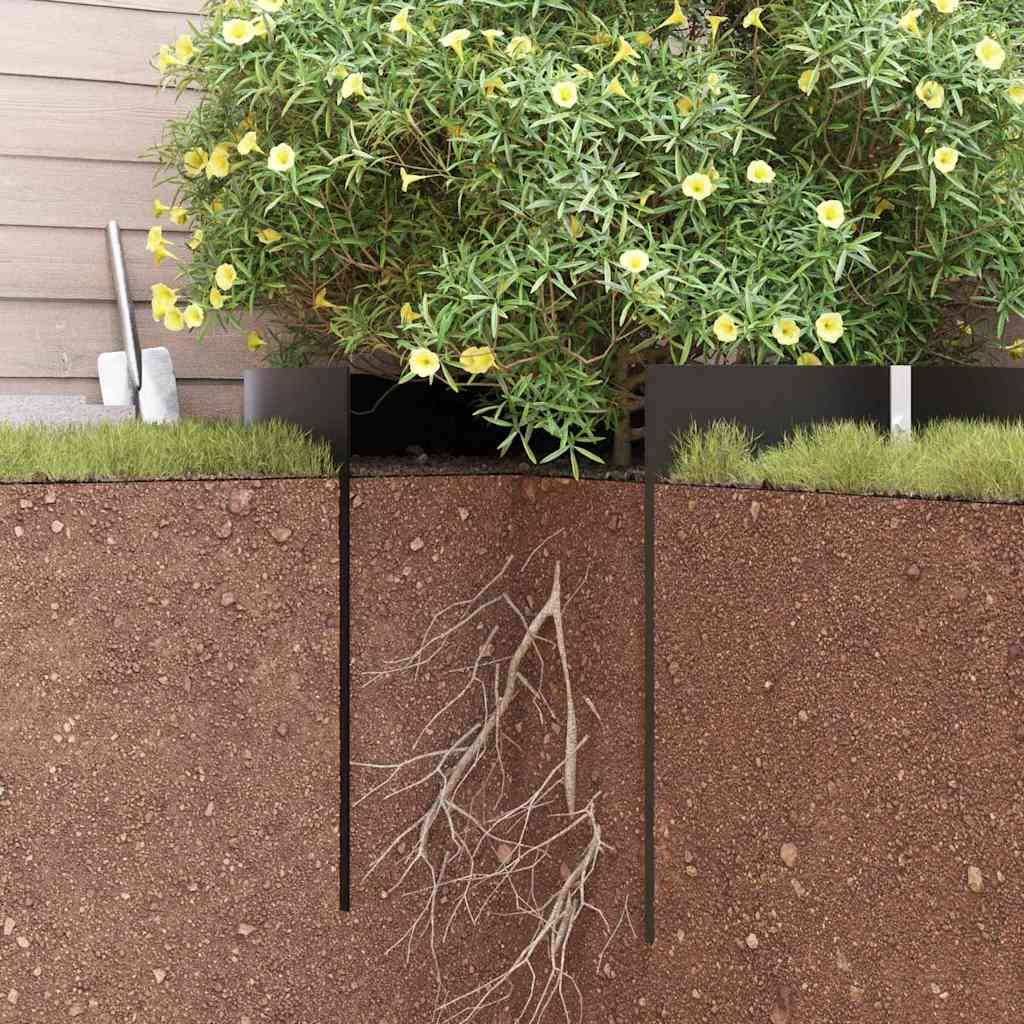 Écran Anti-Racines Jardinage Professionnel Matériau Durable Anti-Perforation Zones Paysagères Noir 1x10m – ComfortXL Outdoor Living - Image 9