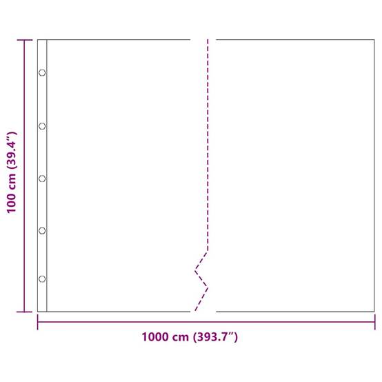 Écran Anti-Racines Jardinage Professionnel Matériau Durable Anti-Perforation Zones Paysagères Noir 1x10m – ComfortXL Outdoor Living - Image 8