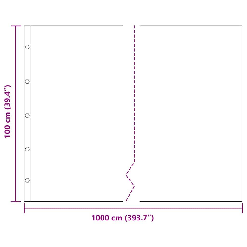 Écran Anti-Racines Jardinage Professionnel Matériau Durable Anti-Perforation Zones Paysagères Noir 1x10m – ComfortXL Outdoor Living - Image 8
