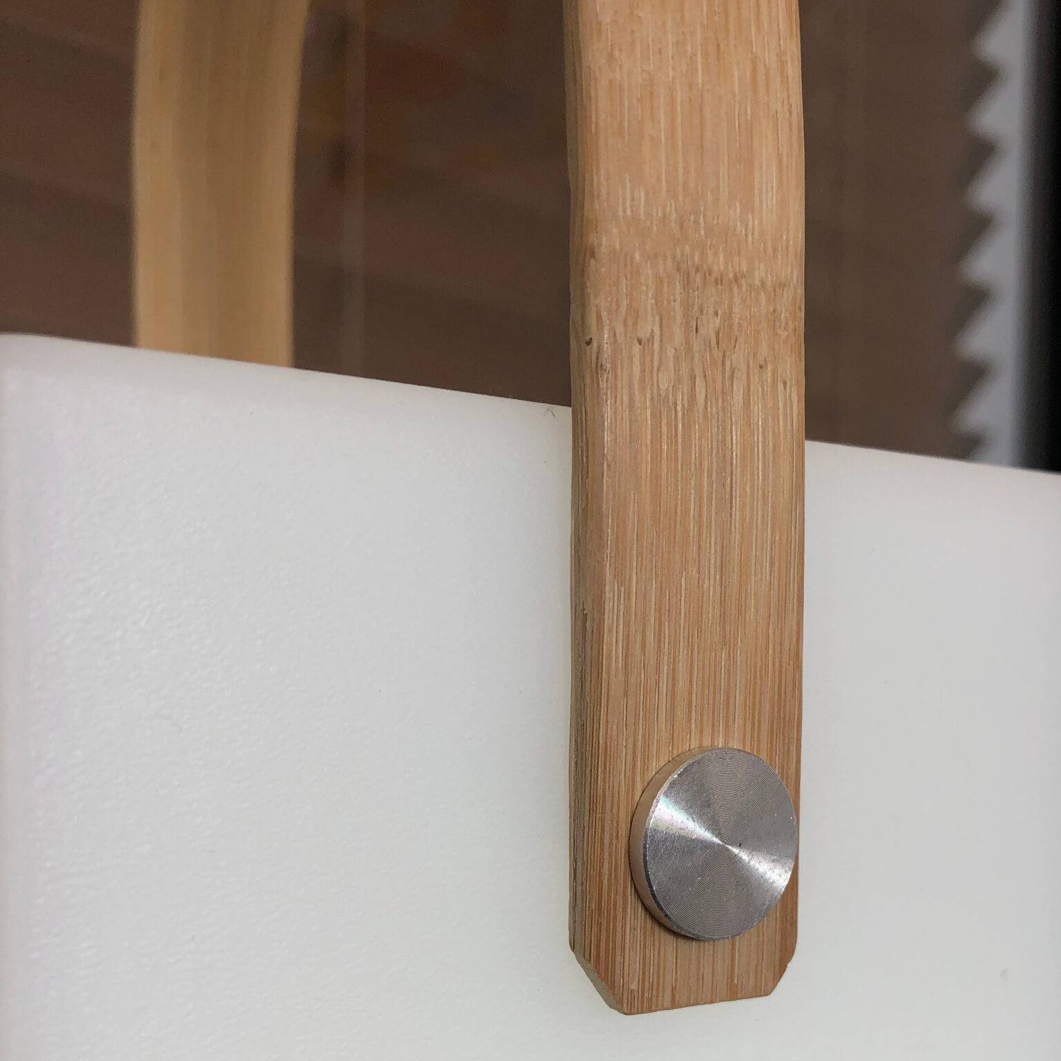 Wilsa Garden - Lampe LED extérieure sans fil cubique multicolore avec anse bambou LISBOA - Imagen 5