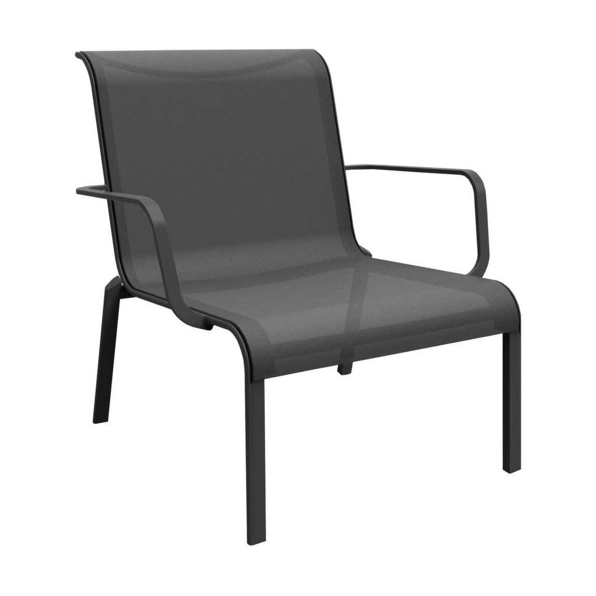 Fauteuil lounge pour l'extérieur en aluminium Cauro - Imagen 1