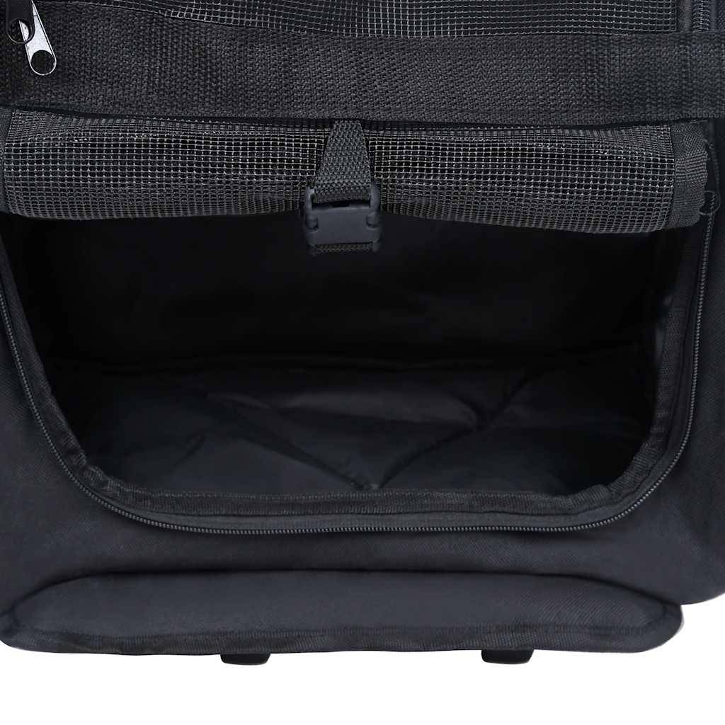 Vidaxl - Chariot polyvalent pliable pour animaux de compagnie noir vidaXL 171019 - Imagen 4